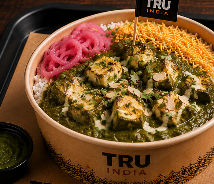 Saag paneer curry